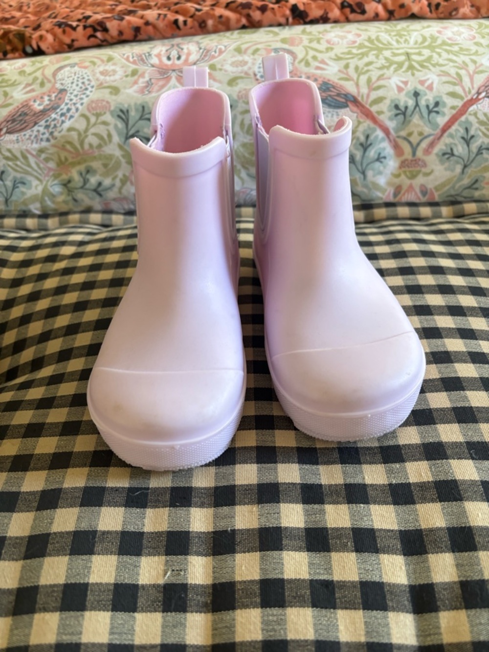 BearPaw Pink Kids Rain & Snow Boots